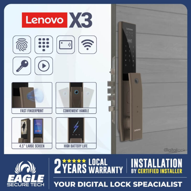 LENOVO X3 – SMART DIGITAL LOCK