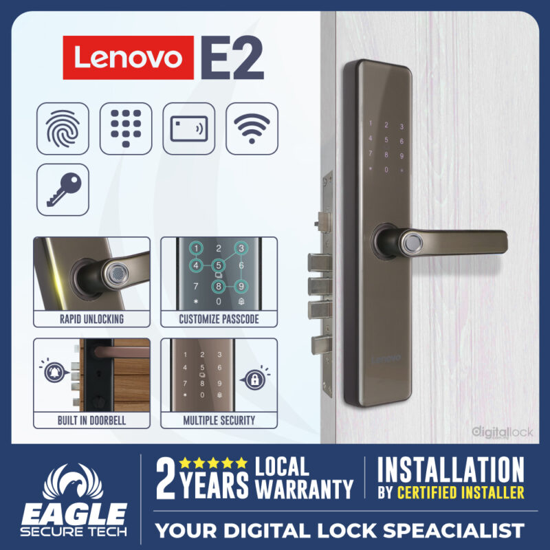 LENOVO E2 – SMART DIGITAL LOCK